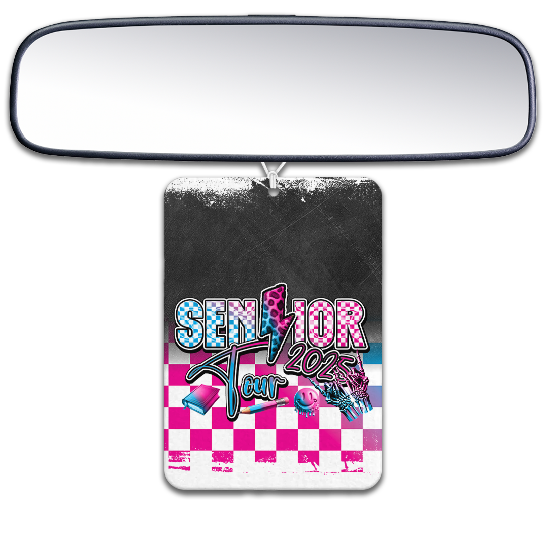 Senior 2025 Tour Custom Car Air Freshener