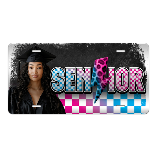 Senior 2025 Tour Custom License Plate