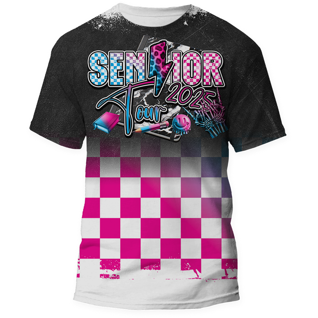 Senior 2025 Tour Shirt All-Over